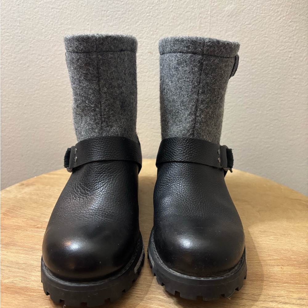 Women’s woolwich leather baltimore boots - Picture 7 of 9